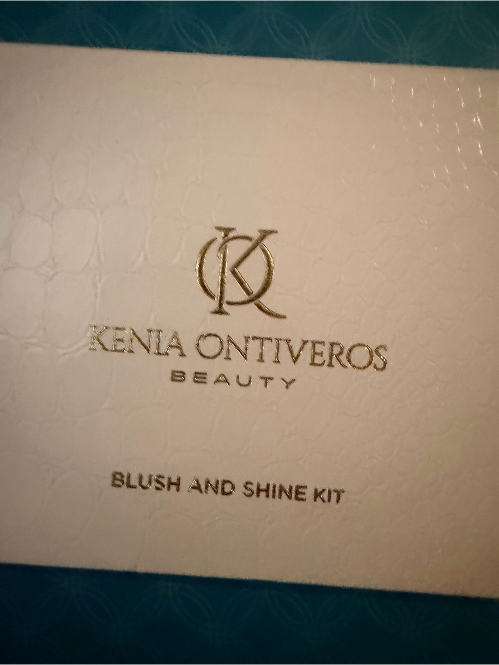 Kenia Ontiveros Beauty Blush and Shine Kit